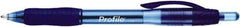 Paper Mate - 1.4mm Ball Point Retractable Pen - Blue - Eagle Tool & Supply