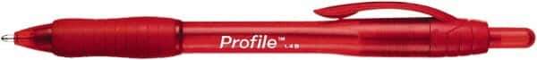 Paper Mate - 1.4mm Ball Point Retractable Pen - Red - Eagle Tool & Supply