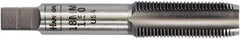 Irwin Hanson - M20x2.50 Metric 2B 4 Flute Bright Finish Carbon Steel Straight Flute Standard Hand Tap - Plug, Right Hand Thread, Oversize - Eagle Tool & Supply