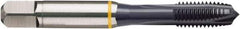 Guhring - M8x1.25 Metric Coarse, TiCN Finish, Cobalt Spiral Point Tap - Plug Chamfer, Right Hand Thread, 2.72" OAL, 0.669" Thread Length, 0.318" Shank Diam, 6H Class of Fit, Series 4416 - Exact Industrial Supply