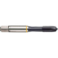 Guhring - M7x1.00 Metric 6H TiCN Finish Cobalt Spiral Point Tap - Eagle Tool & Supply