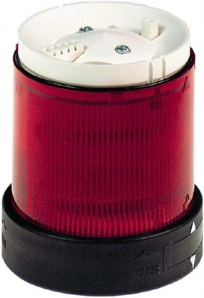 Schneider Electric - 24 VAC, 24 to 48 VDC, 4X NEMA Rated, LED Flashing Light - 60 Flashes per min, 70mm Pipe/Pendant, 70mm Diameter, 63mm High, IP65, IP66 Ingress Rating - Eagle Tool & Supply