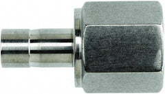 Brennan - 1/2" OD, Stainless Steel Female Adapter - NPT Ends - Eagle Tool & Supply