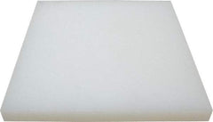 Value Collection - 1" Thick x 12" Wide x 1' Long, Polypropylene Sheet - Translucent White - Eagle Tool & Supply