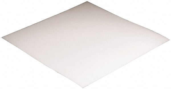 Made in USA - 4' x 48" x 3/4" White Polyethylene (LDPE) Sheet - Eagle Tool & Supply