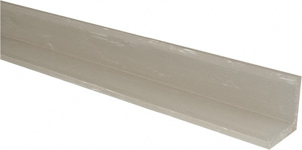 Value Collection - 2 Inch Leg Long x 1/4 Inch Thick x 5 Ft. Long, Standard Plastic Angle - Eagle Tool & Supply