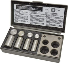 Precision Brand - 7/8 to 1-1/4 Inch Diameter Shim Punch and Die Set - 7/8, 1, 1-1/8 and 1-1/4 Inch Diameter, 4 Piece - Eagle Tool & Supply