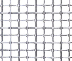 Value Collection - 20 Gage, 0.035 Inch Wire Diameter, 4 x 4 Mesh per Linear Inch, Steel, Wire Cloth - 0.215 Inch Opening Width, 36 Inch Wide, Cut to Length, Galvanized after Weave - Eagle Tool & Supply