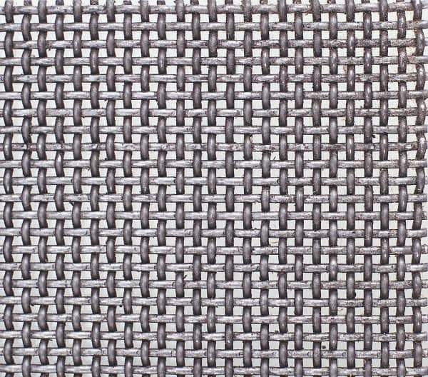 Value Collection - 33 Gage, 0.012 Inch Wire Diameter, 30 x 30 Mesh per Linear Inch, Steel, Wire Cloth - 0.021 Inch Opening Width, 48 Inch Wide, Cut to Length - Eagle Tool & Supply