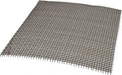 Value Collection - 16 Gage, 0.063 Inch Wire Diameter, 4 x 4 Mesh per Linear Inch, Steel, Wire Cloth - 0.187 Inch Opening Width, 12 Inch Wide x 12 Inch Stock Length - Eagle Tool & Supply