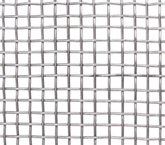Value Collection - 16 Gage, 0.063 Inch Wire Diameter, Stainless Steel, Space Cloth - 1/8 Inch Space Opening, 48 Inch Wide, Cut to Length - Eagle Tool & Supply