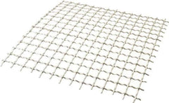 Value Collection - 11 Gage, 0.12 Inch Wire Diameter, 3/4 x 3/4 Mesh per Linear Inch, Stainless Steel, Wire Cloth - 0.63 Inch Opening Width, 12 Inch Wide x 12 Inch Stock Length - Eagle Tool & Supply