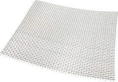 Value Collection - 16 Gage, 0.063 Inch Wire Diameter, 4 x 4 Mesh per Linear Inch, Stainless Steel, Wire Cloth - 0.187 Inch Opening Width, 12 Inch Wide x 12 Inch Stock Length - Eagle Tool & Supply