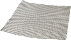 Value Collection - 19 Gage, 0.041 Inch Wire Diameter, 5 x 5 Mesh per Linear Inch, Stainless Steel, Wire Cloth - 0.159 Inch Opening Width, 12 Inch Wide x 12 Inch Stock Length - Eagle Tool & Supply