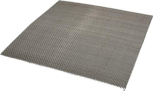 Value Collection - 16 Gage, 0.063 Inch Wire Diameter, 8 x 8 Mesh per Linear Inch, Stainless Steel, Wire Cloth - 0.062 Inch Opening Width, 12 Inch Wide x 12 Inch Stock Length - Eagle Tool & Supply