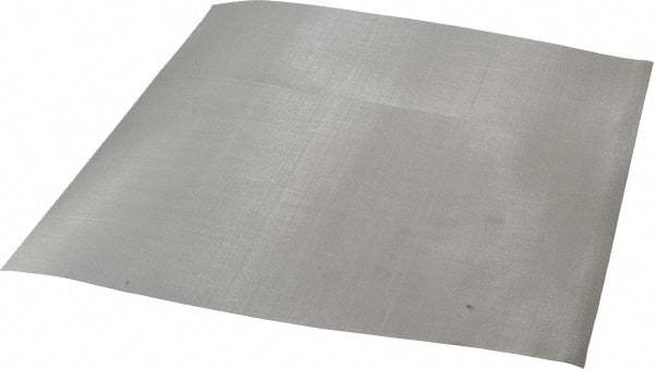 Value Collection - 33 Gage, 0.0075 Inch Wire Diameter, 60 x 60 Mesh per Linear Inch, Stainless Steel, Wire Cloth - 0.006 Inch Opening Width, 12 Inch Wide x 12 Inch Stock Length - Eagle Tool & Supply