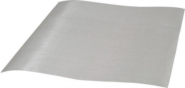 Value Collection - 43 Gage, 0.0055 Inch Wire Diameter, 50 x 50 Mesh per Linear Inch, Stainless Steel, Bolting Wire Cloth - 0.0145 Inch Opening Width, 12 Inch Wide x 12 Inch Stock Length - Eagle Tool & Supply