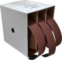 Tru-Maxx - 25 Yards x 2" 3 Piece Roll Kit - 80, 120 & 180 Grit, & Medium, Fine & Very Fine Grades - Eagle Tool & Supply