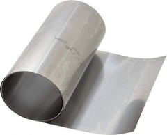 Made in USA - 15 Ft. Long x 6 Inch Wide x 0.0015 Inch Thick, Roll Shim Stock - Steel - Eagle Tool & Supply