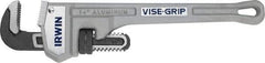 Irwin - 24" Aluminum Straight Pipe Wrench - 3" Pipe Capacity - Eagle Tool & Supply