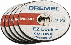 Dremel - 1-1/2" Cutoff Wheel - 0.045" Thick, 35,000 Max RPM, Use with Angle Grinders - Eagle Tool & Supply