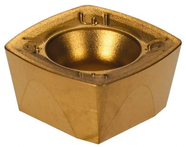 Kennametal - XDLT090408 Grade X500 Carbide Milling Insert - TiN/TiC/TiN Finish - Eagle Tool & Supply