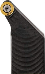 Seco - SRSC, Left Hand Cut, 25mm Shank Height x 25mm Shank Width, Neutral Rake Indexable Turning Toolholder - 150mm OAL, RCMT 1204 Insert Compatibility, Series Screw Lock - Eagle Tool & Supply