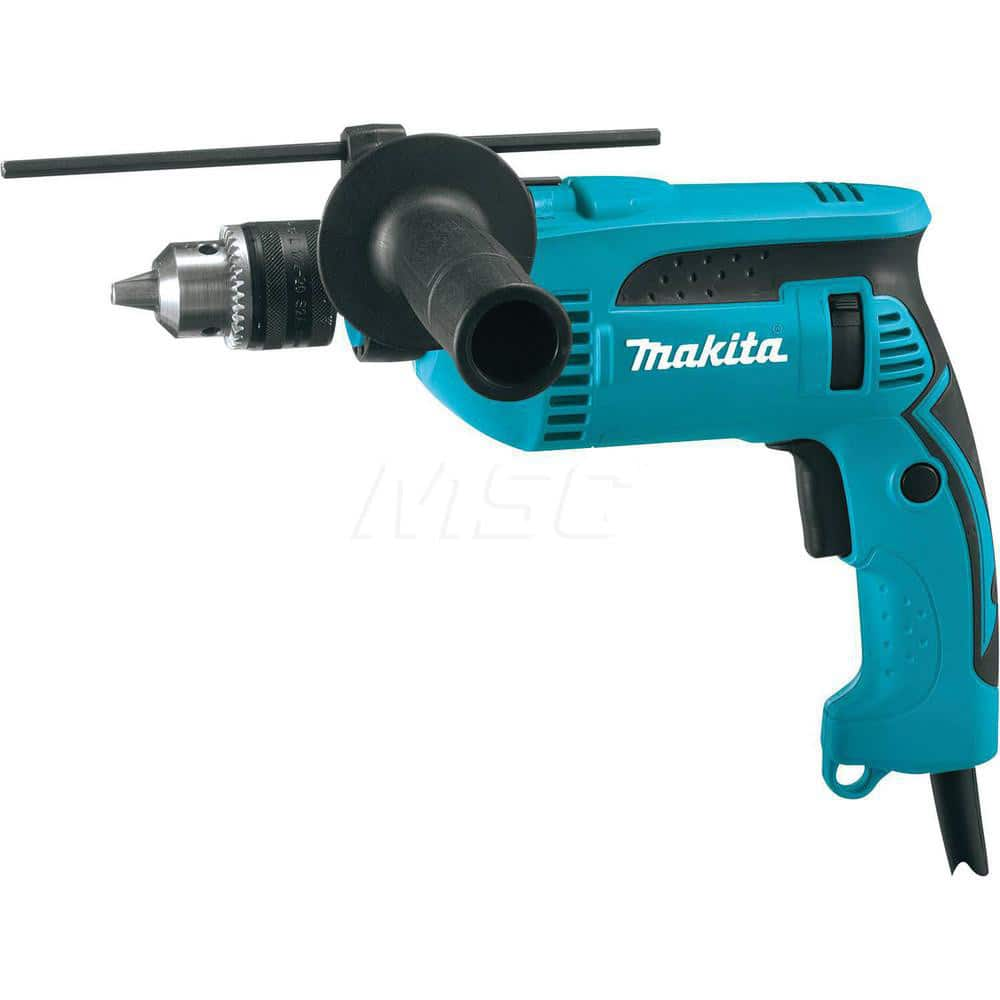 Hammer Drills & Rotary Hammers; Chuck Type: Keyed; No-Load RPM: 2800 RPM; Voltage: 110.00; Handle Type: Side Handle; Pistol Grip; Amperage: 6.0000; Includes: HP1640Drill Chuck (192541-1)Chuck Key (763440-0)Side Handle (153503-4)Depth Gauge (324219-0); Rev