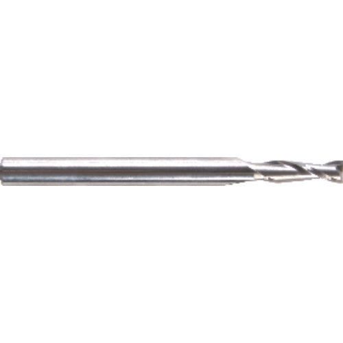 ‎.120 Dia. × 1-1/2 Overall Length 2-Flute Square End Solid Carbide SE End Mill-Round Shank-Center Cut-Uncoated Series/List #5914