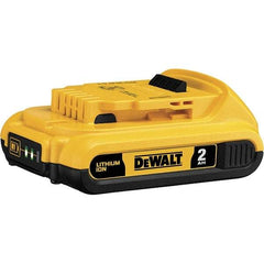 DeWALT - 20 Volt Lithium-Ion Power Tool Battery - 2 Ahr Capacity, 35 min Charge Time, Series XR - Eagle Tool & Supply