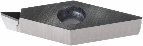 Kyocera - VBMT220.2 Grade KPD010 Polycrystalline Diamond (PCD) Turning Insert - Uncoated, 35° Diamond, 1/4" Inscr Circle, 1/8" Thick, 0.004" Corner Radius - Eagle Tool & Supply