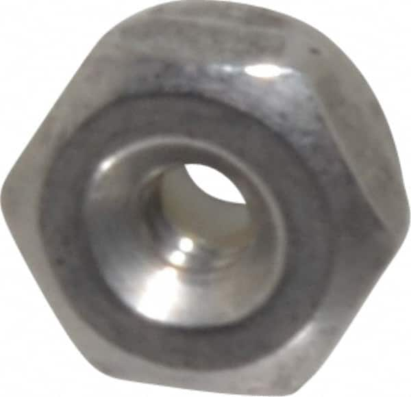 Value Collection - #2-56 UNC 18-8 Hex Lock Nut with Nylon Insert - Eagle Tool & Supply