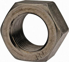 Value Collection - 7/8-14 UNF Steel Right Hand Hex Nut - 1-5/16" Across Flats, 3/4" High, Uncoated - Eagle Tool & Supply