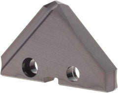 Allied Machine and Engineering - 1-7/8" Diam x 1/4" Thick, Seat Code 3, 90° Included Angle Spade Drill Insert - TiAlN Coated, Cobalt, Grade Super Cobalt, Series T-A - Eagle Tool & Supply