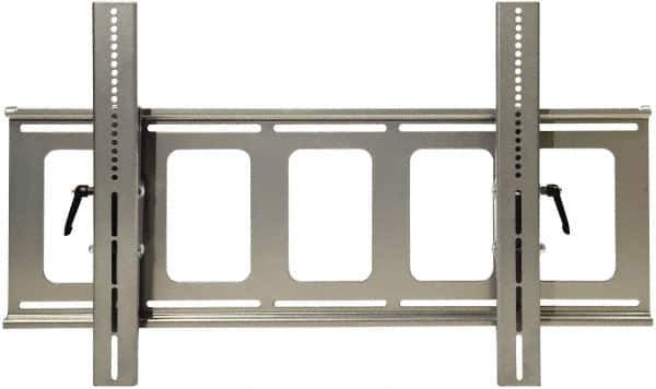 Video Mount - Steel, Flat Panel Tilt Mount For 42 to 70 Inch Plasma Monitor - Silver, 180 Lbs. Load Capacity, 75 to 530, 15° Max Tilt Angle, Flush Wall Mount Tilting - Eagle Tool & Supply