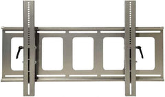 Video Mount - Steel, Flat Panel Tilt Mount For 42 to 70 Inch Plasma Monitor - Silver, 180 Lbs. Load Capacity, 75 to 530, 15° Max Tilt Angle, Flush Wall Mount Tilting - Eagle Tool & Supply
