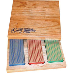 DMT - Stone Kits Abrasive Material: Diamond Grade: Extra Fine; Fine; Coarse - Eagle Tool & Supply