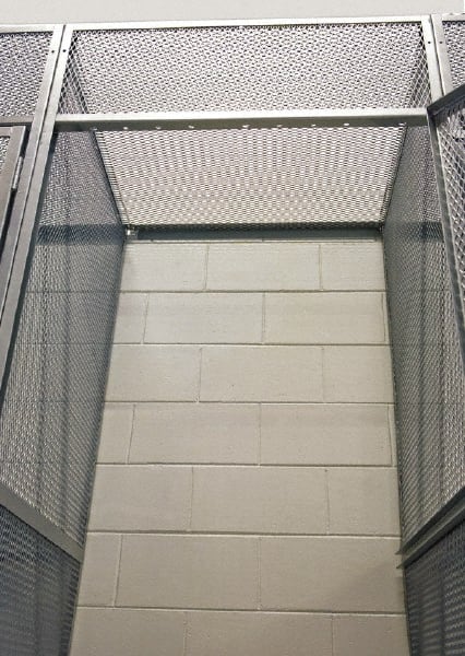 Hallowell - 36" Wide x 36" Deep, Locker UL Greenguard Gold Product Certified for Low Chemical Emissions UL.COM/GG UL 2818 - Eagle Tool & Supply