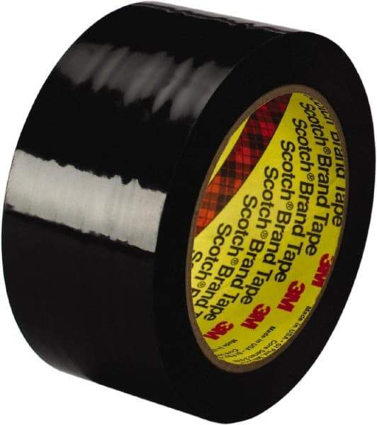 3M - 36 Yds. x 2", Black Polyethylene Film Tape - 483 Series, 5 mil Thick, 10 Lb./Inch Tensile Strength - Eagle Tool & Supply