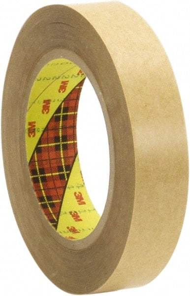 3M - 1/2" x 36 Yd Acrylic Adhesive Double Sided Tape - 4 mil Thick, Clear, Polyester Film Liner, Continuous Roll, Series 415 - Eagle Tool & Supply