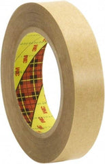 3M - 1/2" x 36 Yd Acrylic Adhesive Double Sided Tape - 4 mil Thick, Clear, Polyester Film Liner, Continuous Roll, Series 415 - Eagle Tool & Supply