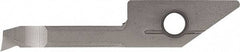 Kyocera - 2mm Min Bore Diam, 26.5mm OAL, 0.25mm Shank Diam, VNBR Indexable Boring Bar - 6mm Max Bore Depth, VNB, VNB-NB, VNBT Insert - Eagle Tool & Supply