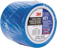 3M - 4" x 108' Vinyl Floor & Egress Tape - Eagle Tool & Supply