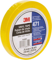 3M - 3/4" x 108' Vinyl Floor & Egress Tape - Eagle Tool & Supply