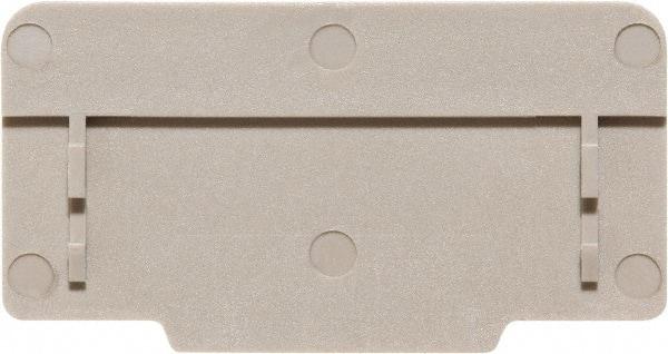 Cooper Bussmann - 2" High x 1.8" Long, Terminal Block Partition Plate - Use with DP150 Series Terminal Blocks - Eagle Tool & Supply