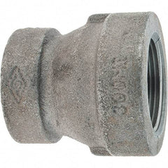 Value Collection - Class 300, 1/4" Black Pipe Reducing Coupling - Threaded, Malleable Iron - Eagle Tool & Supply