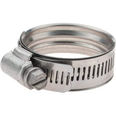 IDEAL TRIDON - SAE Size 24, 30 to 46mm Diam, Stainless Steel 360° Worm Drive Clamp - Eagle Tool & Supply