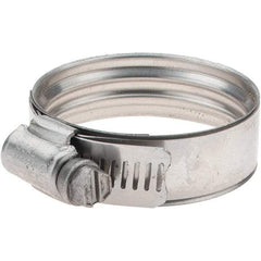 IDEAL TRIDON - SAE Size 28, 34 to 52mm Diam, Stainless Steel 360° Worm Drive Clamp - Eagle Tool & Supply