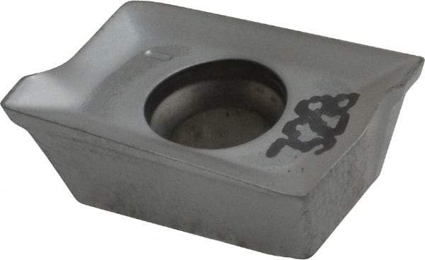 Iscar - ADKR150504 HM Grade IC328 Carbide Milling Insert - TiCN Finish, 0.2217" Thick, 0.4mm Corner Radius - Eagle Tool & Supply