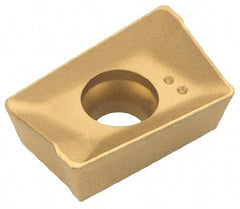 Iscar - APKT100312 RM Grade IC28 Carbide Milling Insert - Uncoated, 0.1366" Thick, 1.2mm Corner Radius - Eagle Tool & Supply